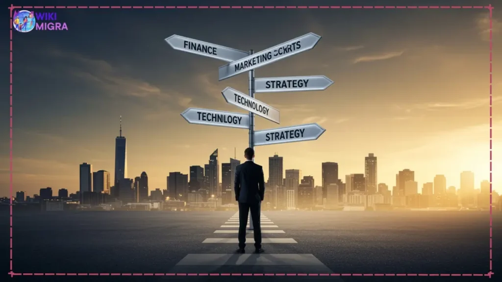 Finance MBA specialization workspace with financial charts and data analysis.