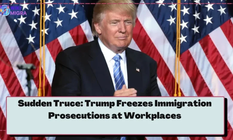 Trump Freezes Immigration Prosecutions at Workplaces