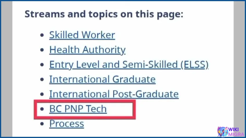 bc pnp tech
